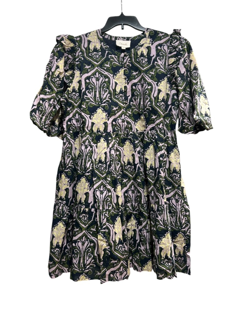 NWOT Cleobella Knee length Mini Print Dress Women's Size XL New without tag